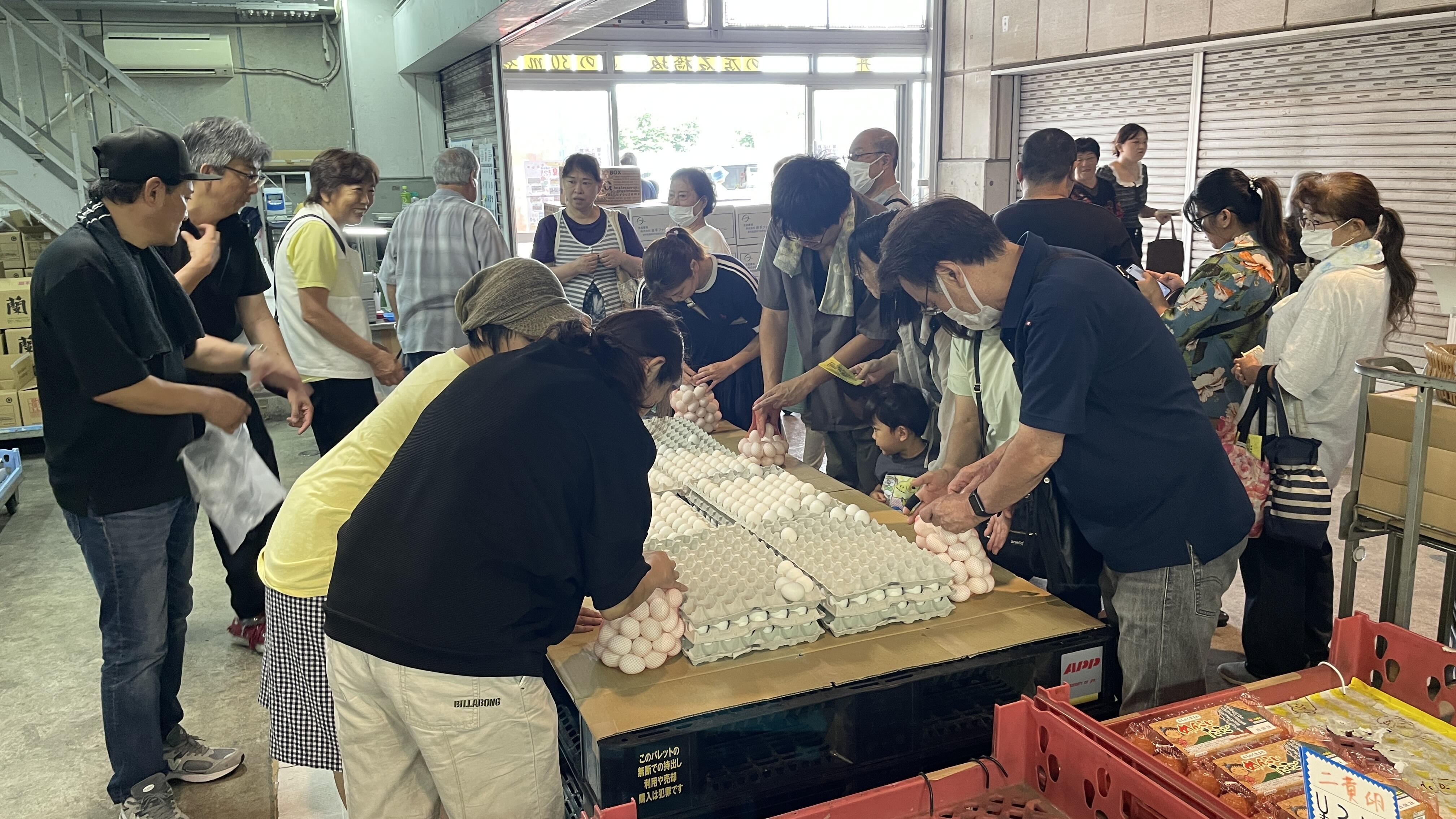 卵の詰め放題イベント1